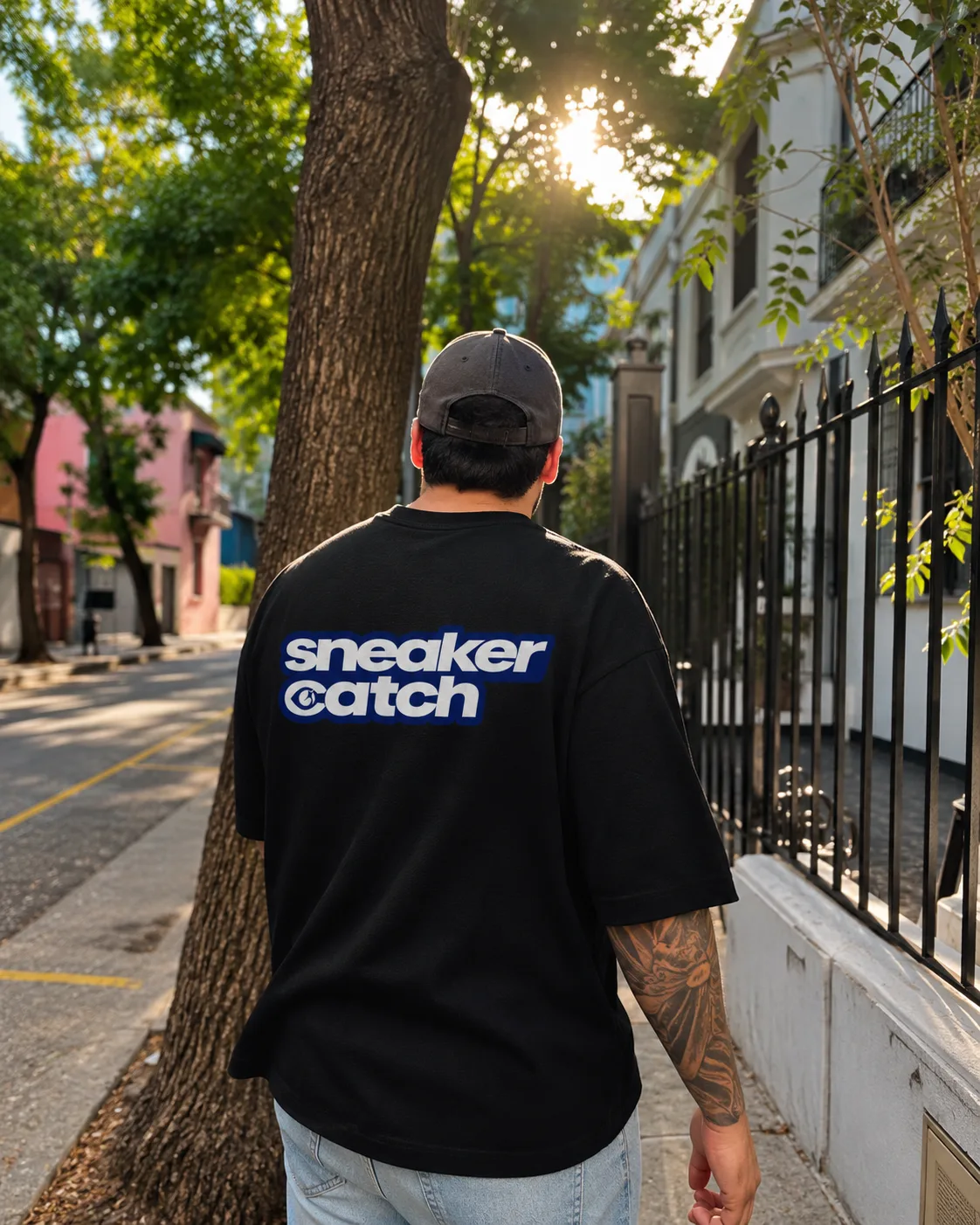 Mockup: En la calle