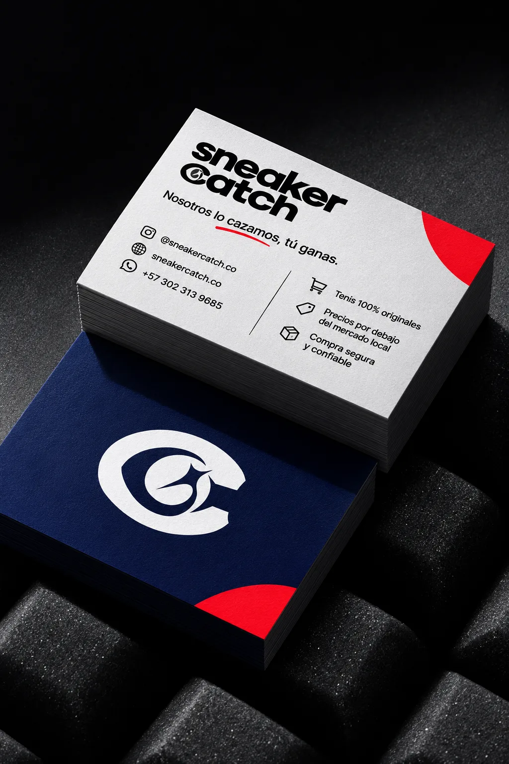 Mockup: Tarjetas
